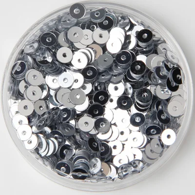 3mm 4mm 5mm 6mm flaches rundes PVC lose Pailletten Paillette N/ähen Handwerk f/ür Hochzeitsdekoration Kleidungsst/ück Kleid Schuhkappen DIY Zubeh/ör AB blau 4mm 2000pcs 10g