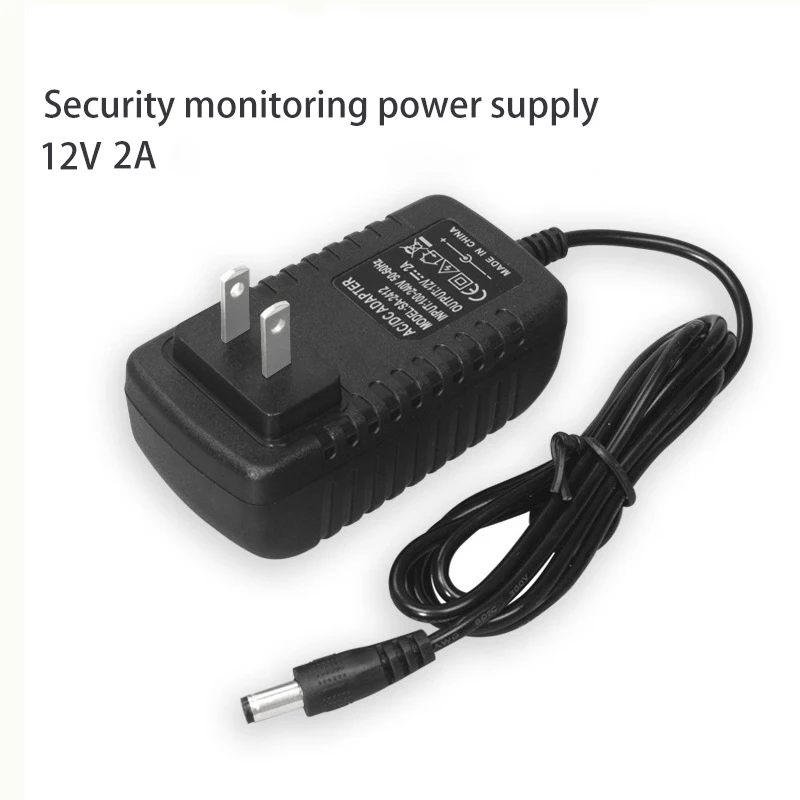 

Power Supply 12V 2A Security camera power Supply DVR NVR AC 110V 220V to DC 12V Power Adapter Monitor LED Strip Light