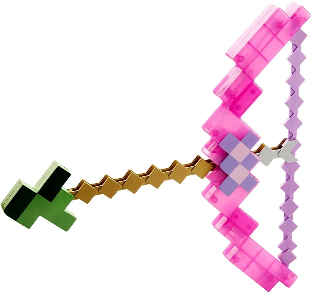 

Super-powerful Full-size Minecrafted Enchanted Bow & Arrow from the Game