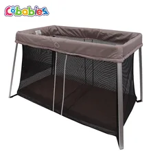 Ультра-светильник, квадратная Складная играбельная кровать, детская кроватка с москитной сеткой, многофункциональная детская кровать