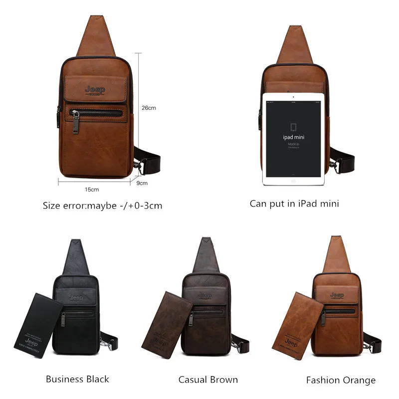 جيب BULUO عالية الجودة الرجال الصدر أكياس سبليت جلدية كبيرة الحجم الكتف Crossbody حقيبة للشباب رجل الشهيرة العلامة التجارية حقائب بحمالات جيب BULUO عالية الجودة الرجال الصدر أكياس سبليت جلدية كبيرة الحجم الكتف Crossbody حقيبة للشباب رجل الشهيرة العلامة التجارية حقائب بحمالات