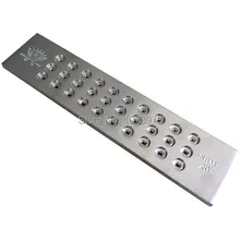 5,10-7,00 мм Размер отверстия карбид вольфрама нарисованные пластины Ювелирный инструмент 20 отверстий квадратной формы Drawplates