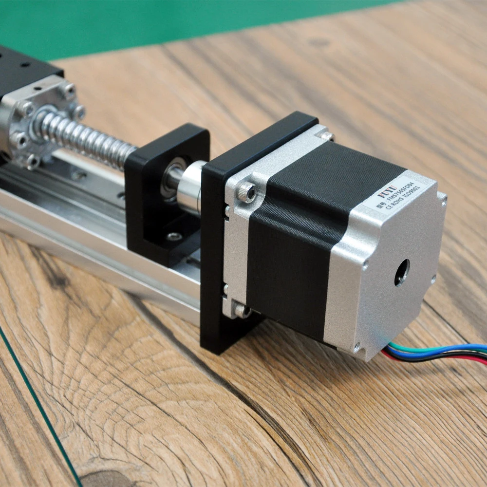 CNC lineal guía etapa carril movimiento deslizante de mesa tornillo de la bola del actuador Nema 23 Motor módulo para 3d piezas de la impresora XYZ brazo robótico Kit - 2