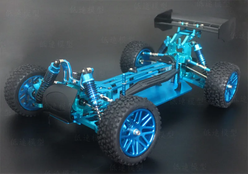 4WD HSP Rc автомобиль 1/10 масштабная модель электромобиль внедорожный Багги 94107 PRO металлический каркас игрушки