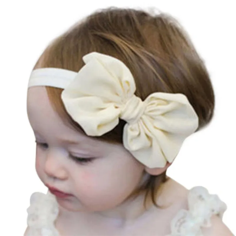 

3Pcs Kids Elastic Floral Headband Hair Girls baby Bowknot Hairband Set Hair Accessories Headwear Hot Sale 2018 New Hot Wraps