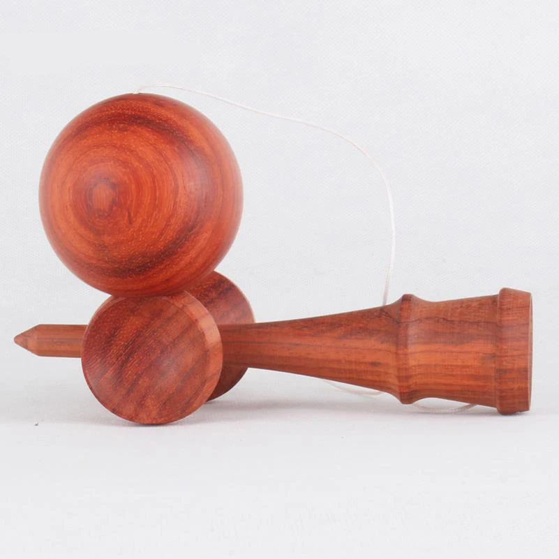 Груша из красного дерева высокого класса Kendama японский деревянный игрушечный