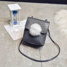 Neue casual kleinen alligator Muster hotsale dame-parteihandtasche frauen kupplung berühmten designer schulter messenger Mädchen Tasche Haarballen