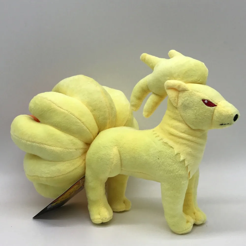 Ninetales плюшевая мягкая игрушка куклы чучела животных Teddy 9&quot|Персонажи