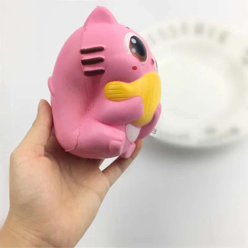 مكافحة الإجهاد كيتي القط الأسماك اسفنجي بطيئة ارتفاع Squishi بو اسفنجي ضغط إسحق الحبل لجميع الهاتف الذكي الهاتف المحمول الأشرطة مكافحة الإجهاد كيتي القط الأسماك اسفنجي بطيئة ارتفاع Squishi بو اسفنجي ضغط إسحق الحبل لجميع الهاتف الذكي الهاتف المحمول الأشرطة
