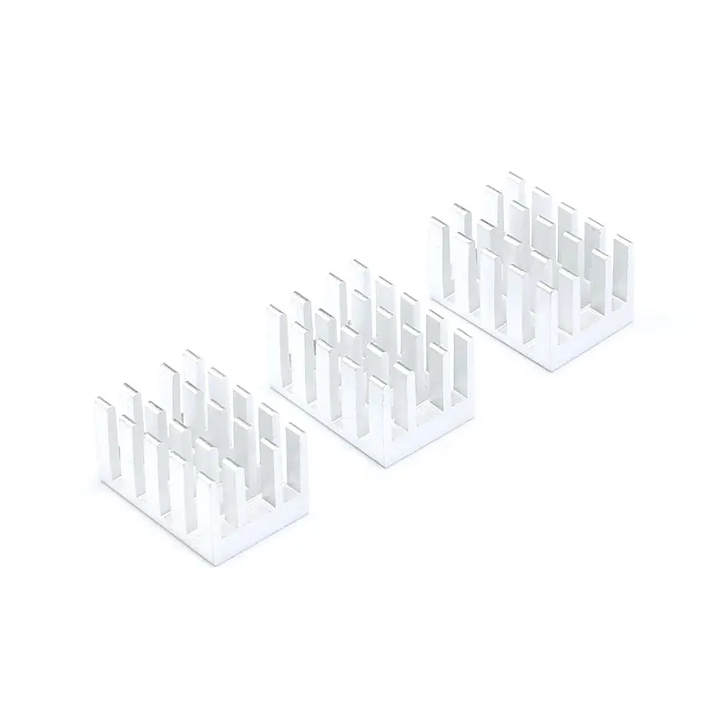 10 pcs Heatsink Radiator Cooling Fin Cooler Aluminum Heat Sink for IC Chip LED 191311mm 19X13X11mm (1)