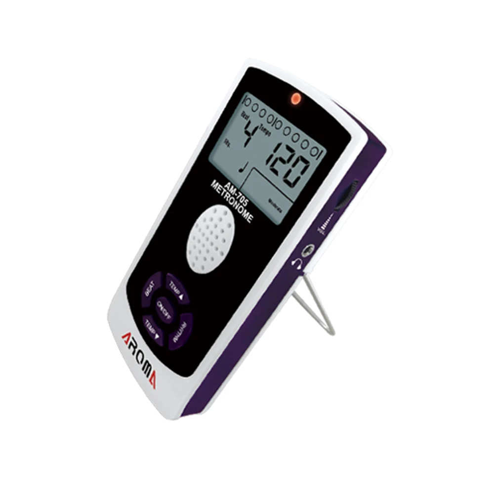 Электронный метроном Aroma AM 705 40 208bpm с регулятором громкости портативный