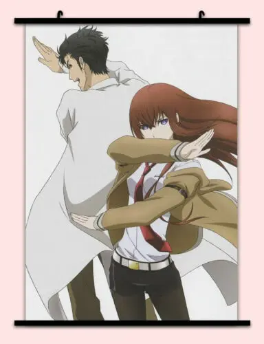 Аниме постер Steins Gate Makise Kurisu настенная прокрутка печатная картина домашний декор