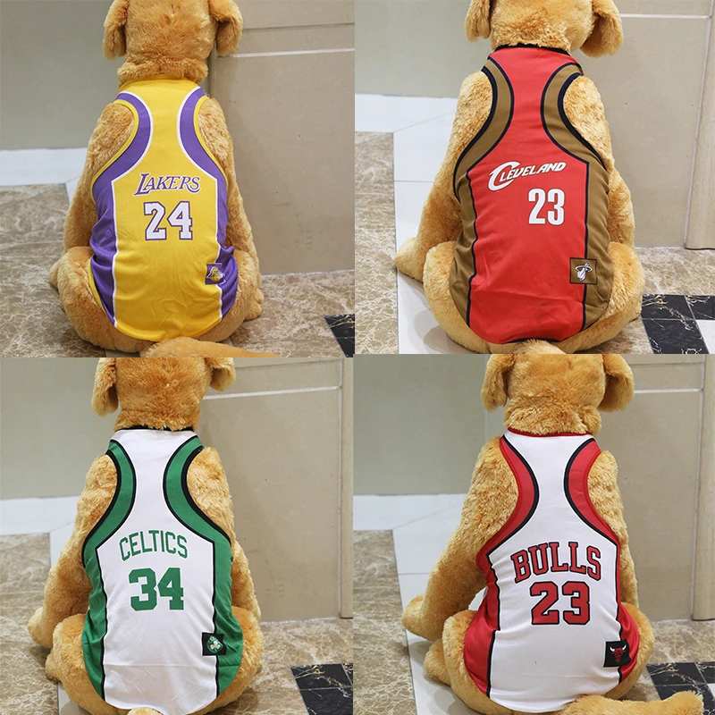 puppy lakers jersey