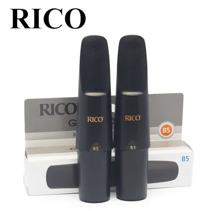 

Мундштук для саксофона Rico B3 B5 E/F, плоский бакелитовый, для баритона, саксофона