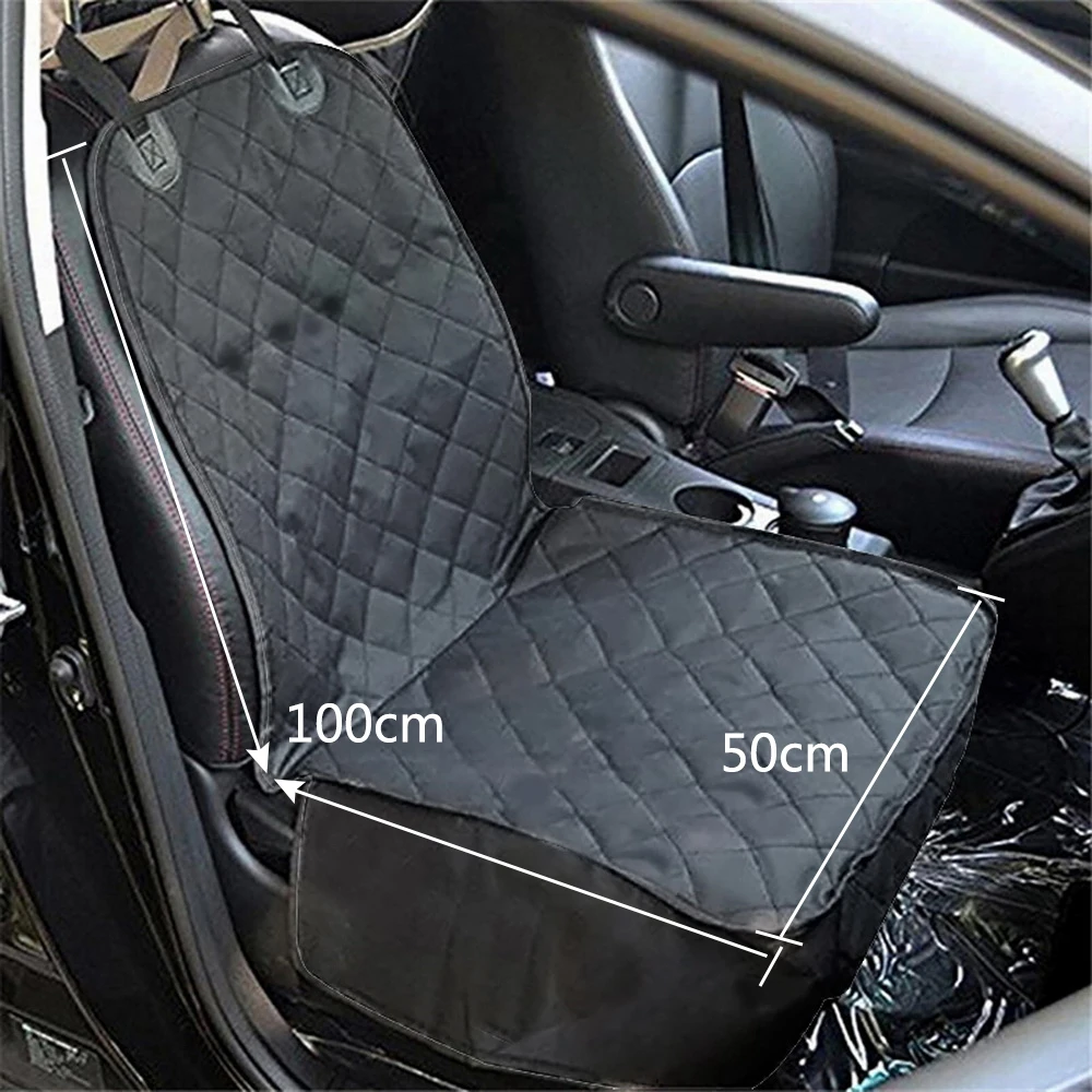 Pet Car Seat Protector Dog Car Front Seat Cover For Pets Waterproof Nylon Car Protector Car Carrier Remove Easy