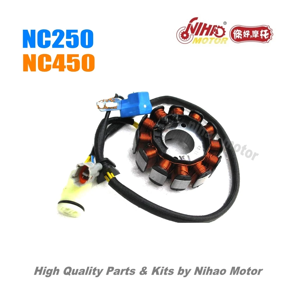 2 NC250 NC450 части статора катушки ZONGSHEN двигатель NC RX3 ZS177MM(Nihao мотор) KAYO Motoland BSE Megelli Asiawing Xmoto