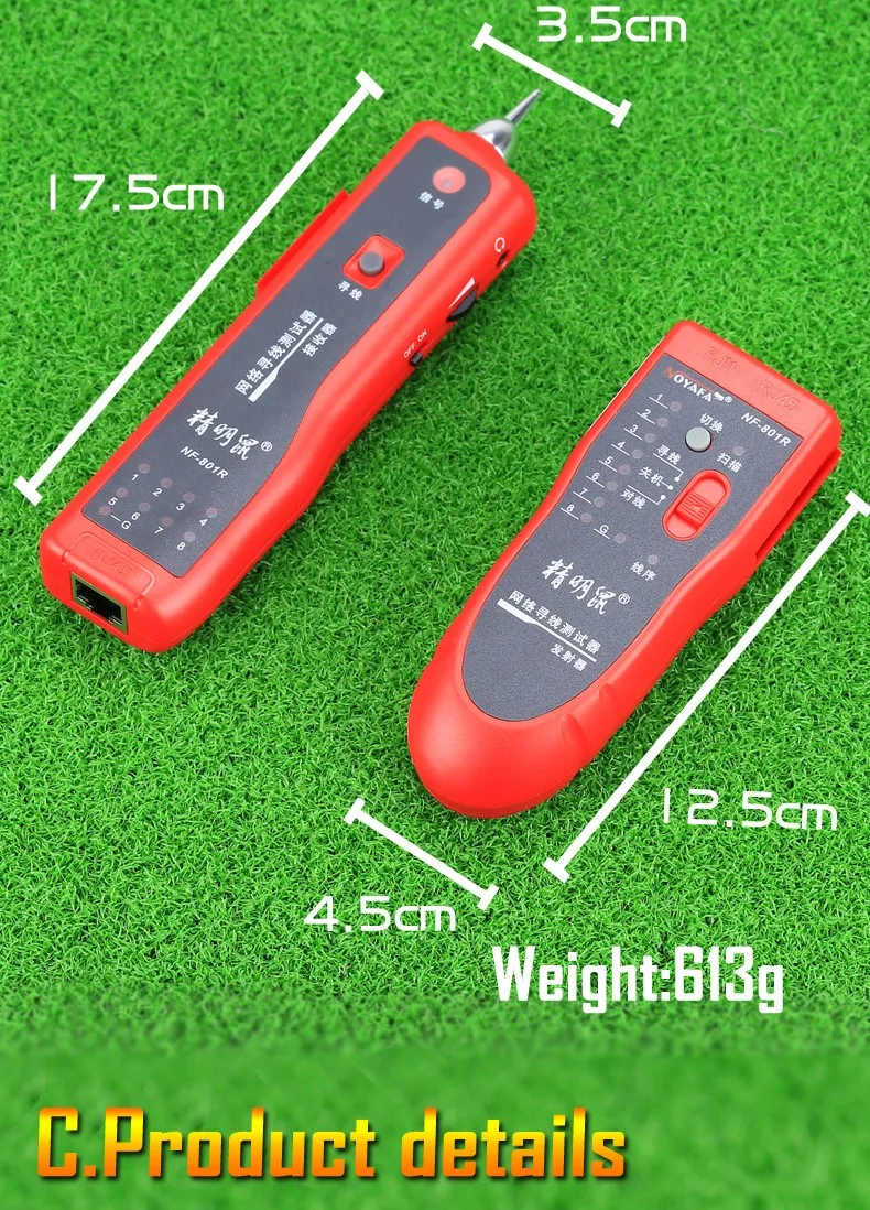 suporte RJ-11 RJ-45 Vermelho Aberto