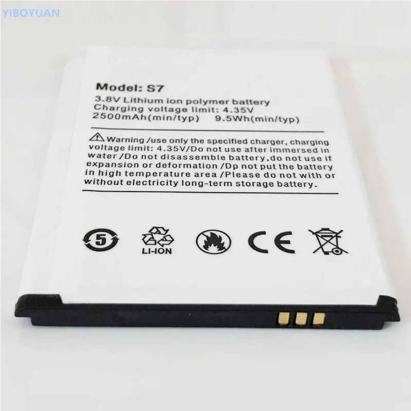 3 8 V 2500mAh для Ulefone S7 аккумулятор батарея|Аккумуляторы мобильных телефонов| |