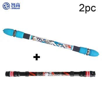 

Zhigao 2pc Pen Spinning Rotating Non Slip Coated Multi Function Pen Writing Toy Creative pens for School Supplies Random Color