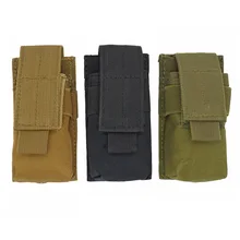 Тактический военный Молл Сумка M5 клип сумка Подсумок Охота Airsoft жилет ремень пистолет винтовка кобуры чемоданчик