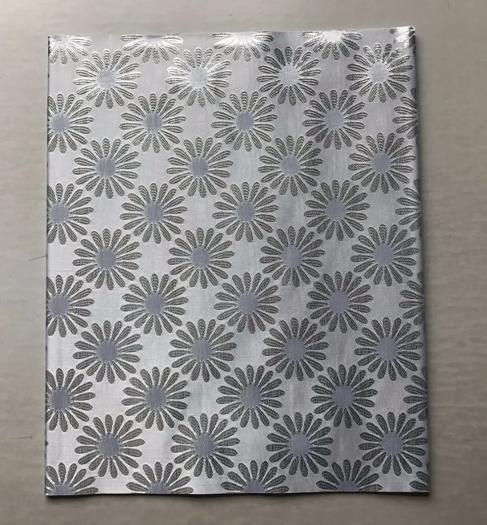 African SEGO headtie, Gele&Ipele,Head Tie& Wrapper, 2pcs/bag, LS005 SILVER