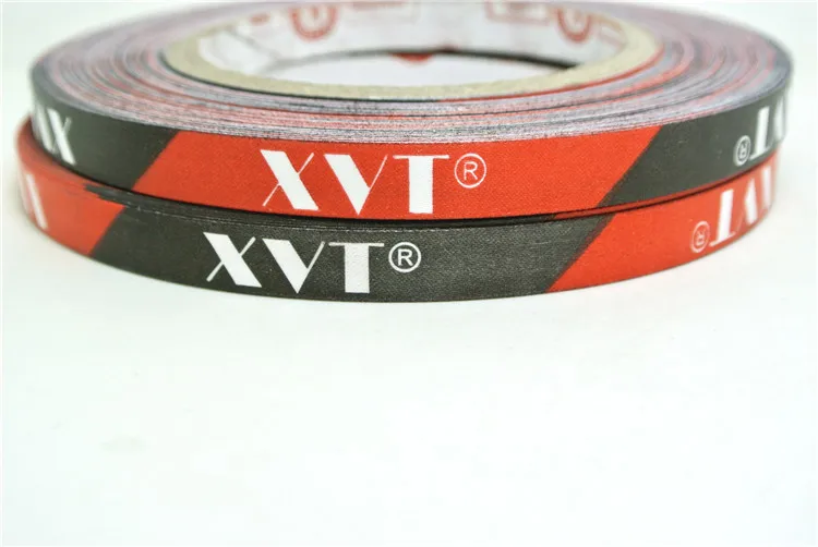 für 60 TT-Schläger rot schwarz XVT Kantenband PRO  protection tape 25m 10mm 