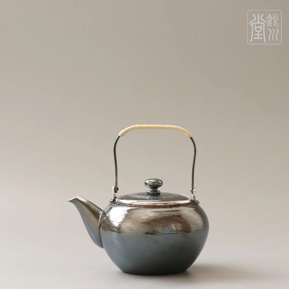 Ginsendou lifting handle teapot Japanese kyusuin Teapots from Home