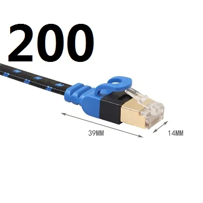 200 # MEIBAI CAT5 прямой сетевой кабель сетевое оборудование Ethernet Патч-корд LAN кабель CAT5