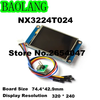 

100pcs New English version nx3224t024 2.4 "TFT LCD 320x240 touch screen HMI Smart UART module for Arduino TFT Screen