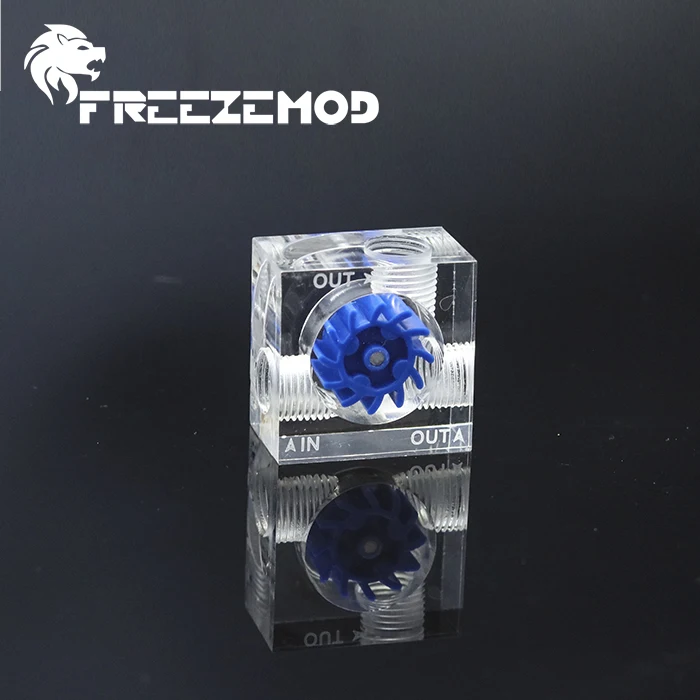 FREEZEMOD компьютер водяного охлаждения индикатор потока воды 3 способ. LSJ-PM3