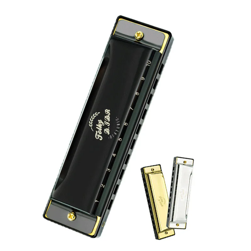 

2019 new listing10 Holes 20 C Tone Harmonica Mouth Key Organ For Musical Instrument Toy Kids Gift Lover