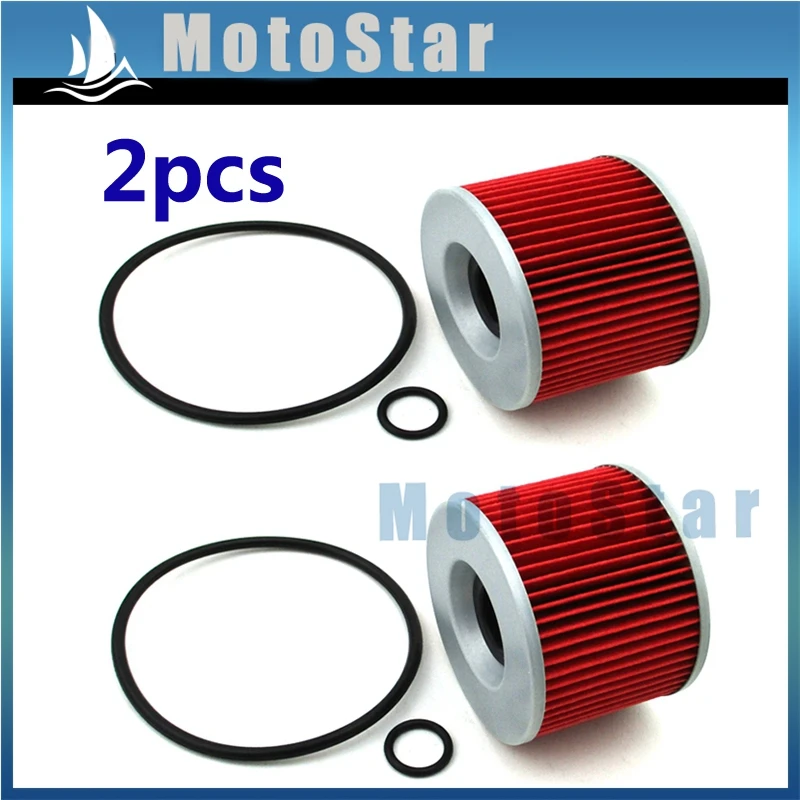 2x Oil Filter For Yamaha XJR1300 XJR1200 FJ1200 FZR1000 FZX750 FZ750