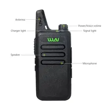 WLN KD C1 Portable 2 way Radio in RUSSIA WAREHOUSE 5W long distance UHF walkie talkie