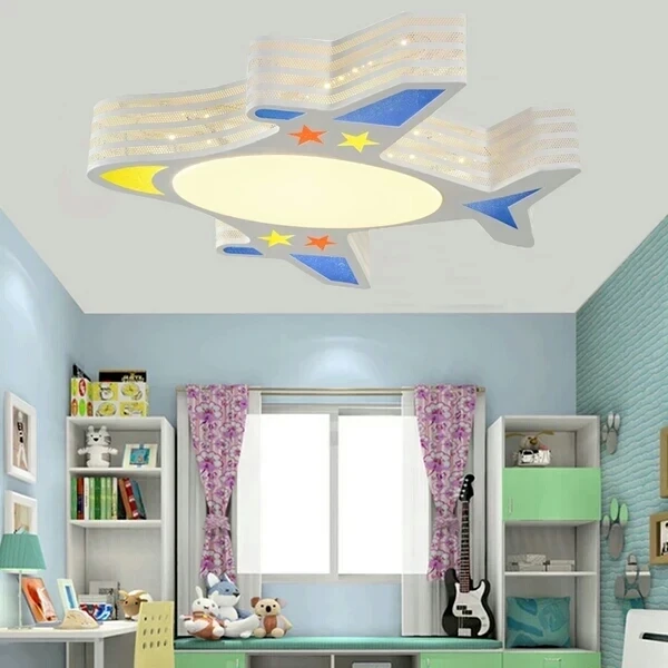 

Children's room plane Ceiling Lights modern cartoon fashion simple lovely ceiling lamp LED personality lamp boy LU623 ZL462