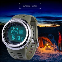 Роскошные мужские спортивные часы водонепроницаемый светодиодный цифровые часы мужские военные армейские часы электронный будильник секундомер Relogio Masculino 35