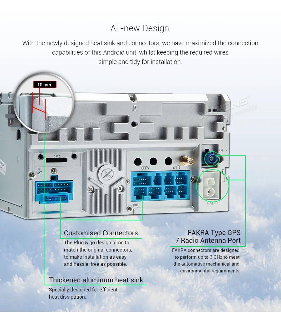 Excellent 7" Android 9.0 Pie OS Car DVD Multimedia Navigation GPS Radio for Audi TT MK2 (8J) 2006-2014 with Car Play Function Support 17