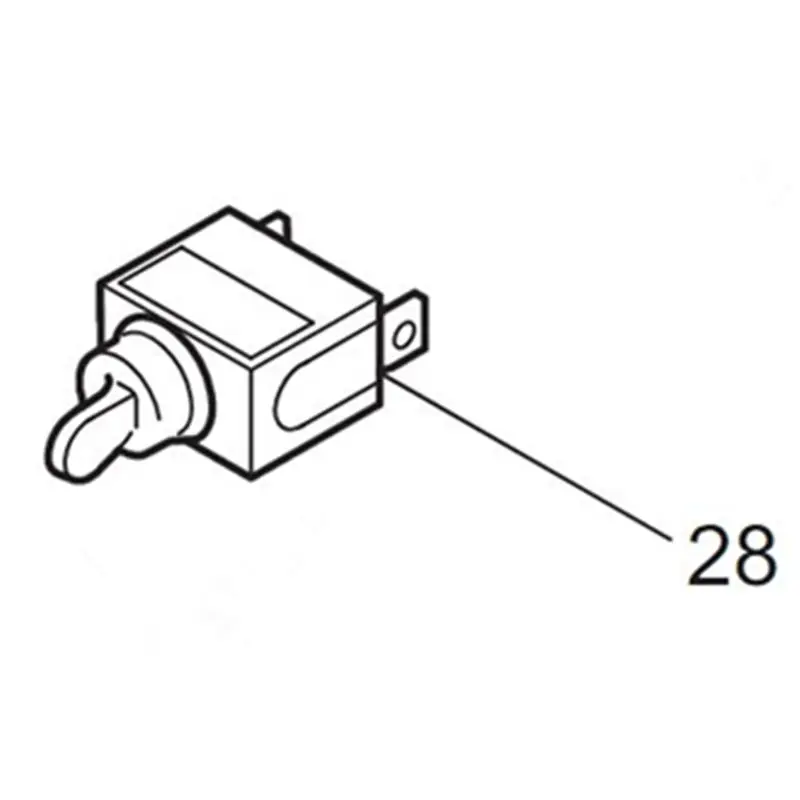 Переключатель 651418-4 для Makita HM1101C HM1111C BO6040 9520NB 9521NB 9522NB 9541 9542 9564 9566CV 9566C 9564CV 9564H 9565 |