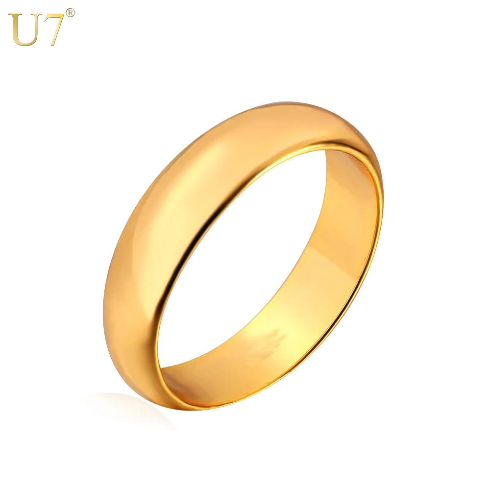 Buy Gold Rings For Women Men Jewelry Wholesale With 18k Stamp Real