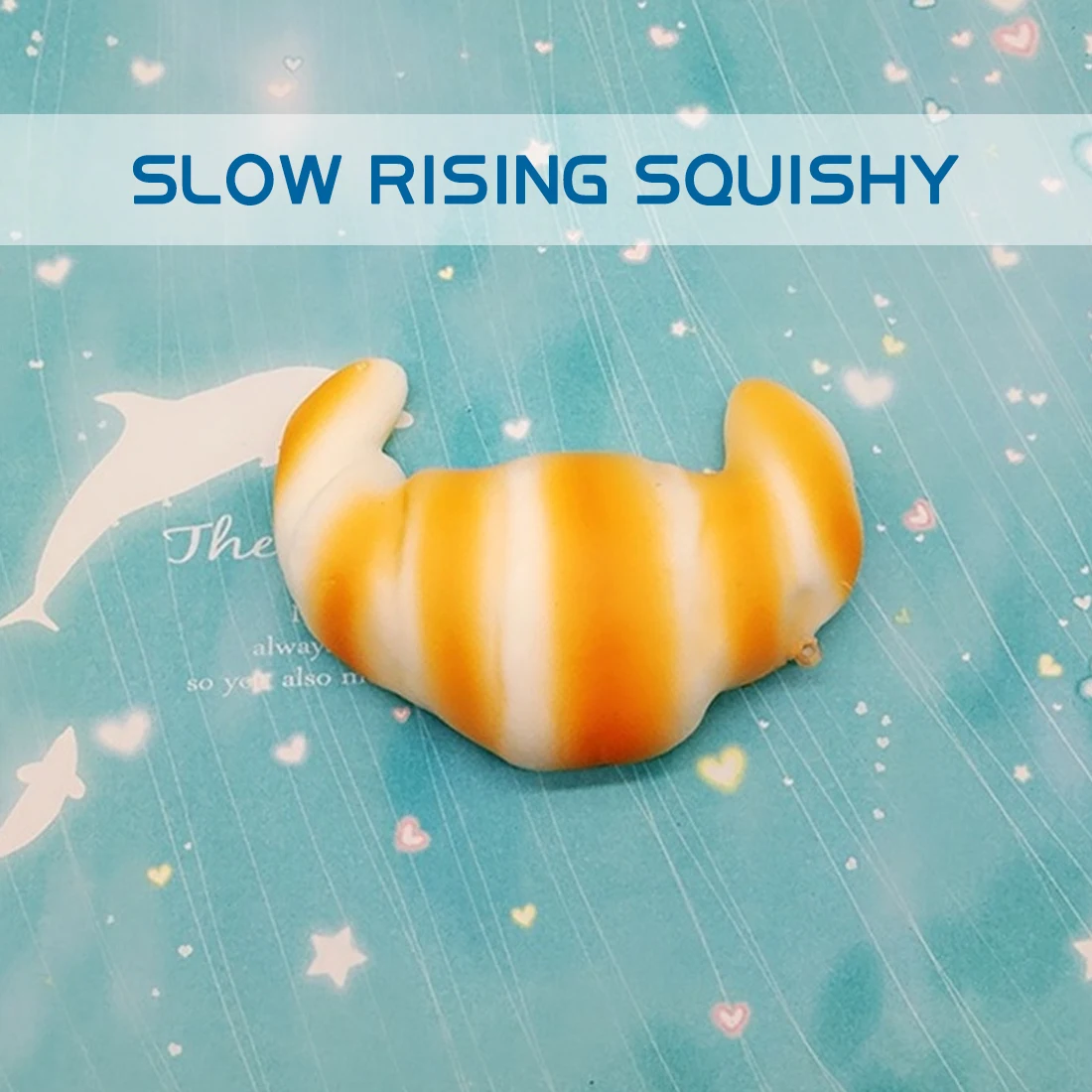 

Etmakit Kawaii Slow Rising Croissants Squishy Cell Phone Strap Soft Squeeze Scented Bread Cake Stretchy Toy Gift Cute Simulation