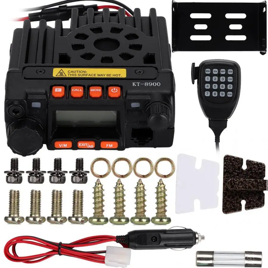 

KT8900 Mini Portable Double-band High-power LCD Monitor Car Radio Car Intercom Walkie Talkie