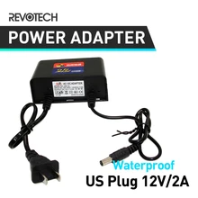 Открытый Водонепроницаемый DC 12 В 2A видеонаблюдения Камера США Тип Питание адаптер