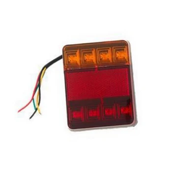 

Tail Rear Warning Lamps For Truck 12 V DC Trailer Car Assembly RV Caravans Truck Light Waterproof 1 Pair 8LED