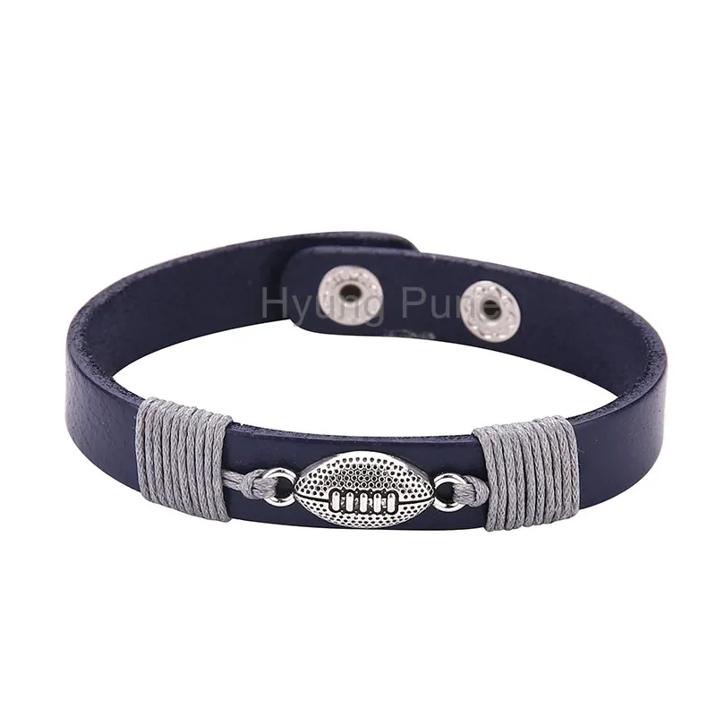 1pcs! Wholesale Jewelry Adjustable Sport Team Dallas Football Bracelet Fahion Custom Wristband
