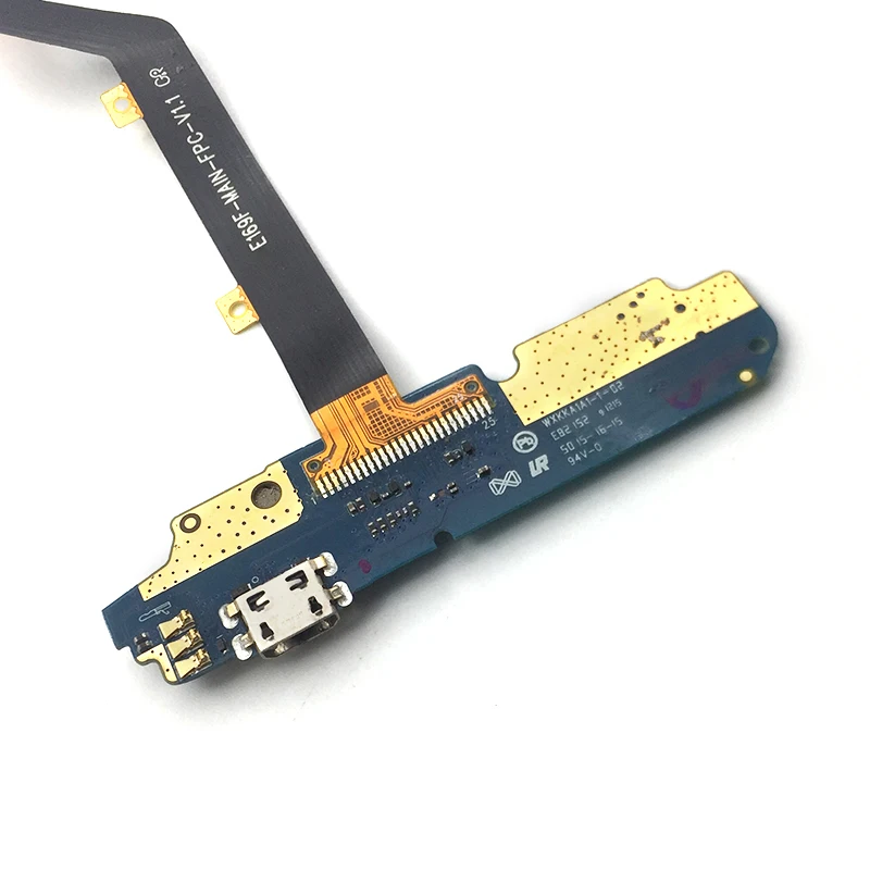10 шт./лот, для zte x3 a452 Соединительный usb-модуль для зарядки с гибким кабелем запасные Запчасти