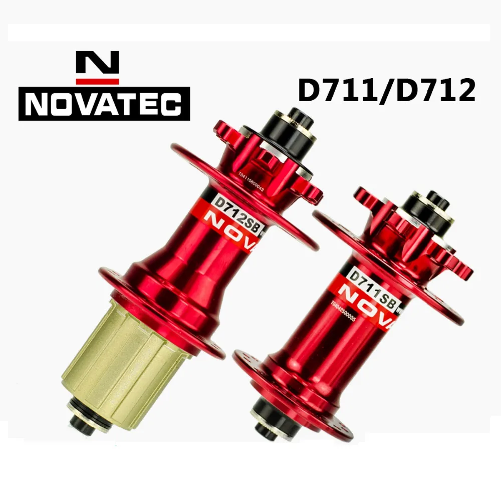 Велосипедные ступицы Novatec d711sb d712sb с быстросъемными шпагами 711 712 ступица