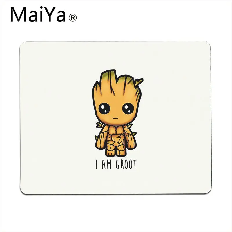 Maiya Rocket Raccoon Groot Guardians of the Galaxy Keyboards Mat Gaming mousepad Desk Mat Large Mouse Pad Keyboards Mat