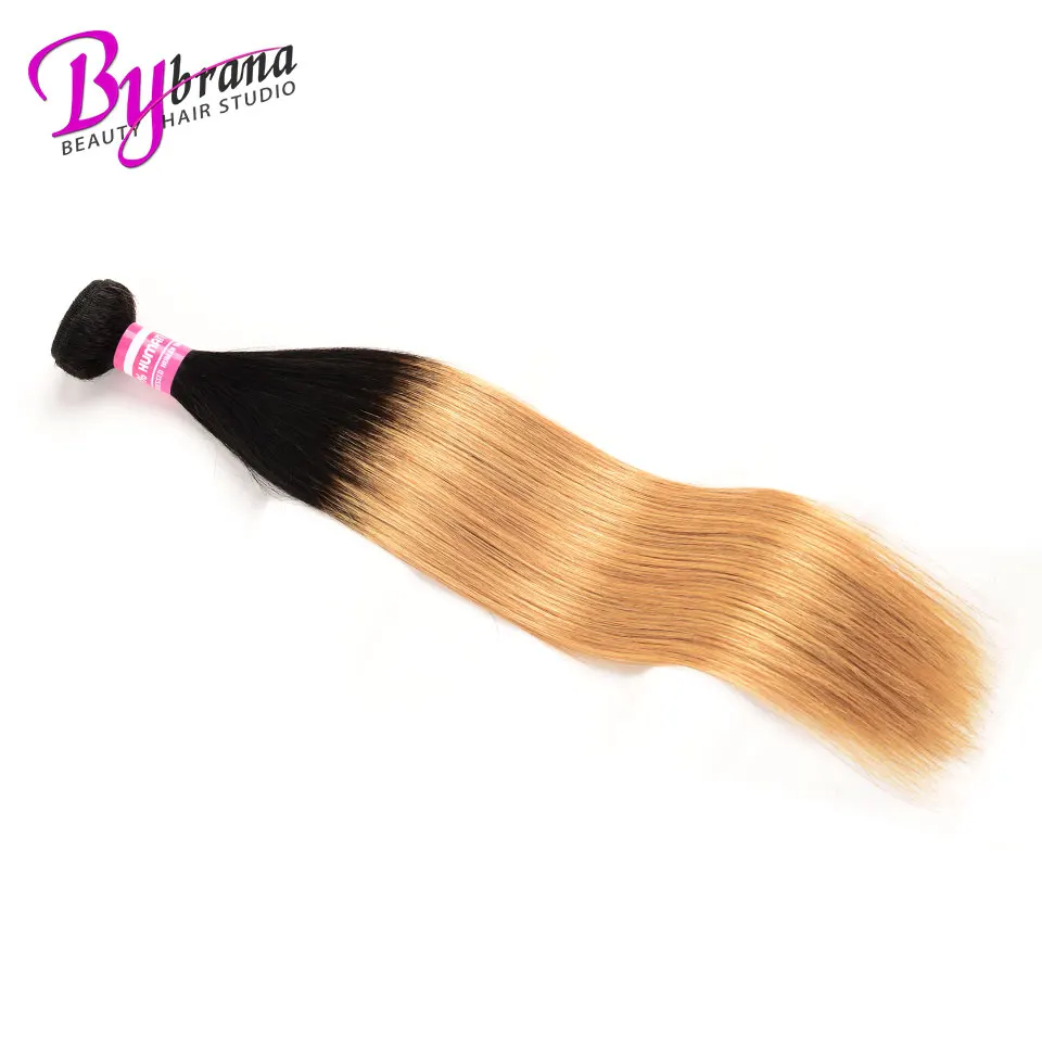 

1B 27 Brazilian Straight Hair Bundles 1B 30 Human Hair Weave Bundles 1B Burgundy Remy Colored Hair Bybrana