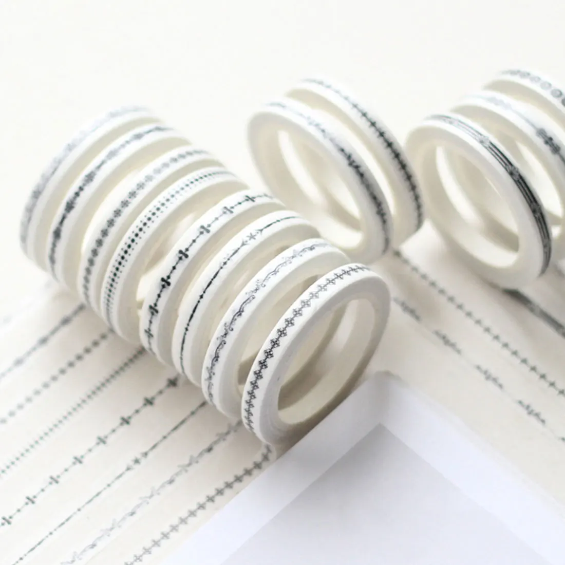 Модный тонкий Diy васи Лента Скрапбукинг Маскировка таперетро границы материал