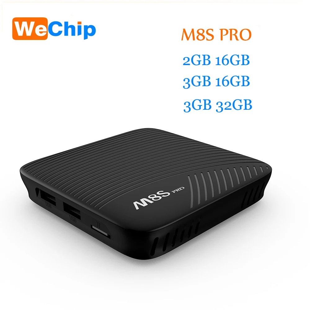 

Wechip M8S PRO Android 7.1 TV BOX DDR4 Octa Core S912 Intelligent WIFI 4K Movies Smart TV Box Android Set Top BOX Media Player
