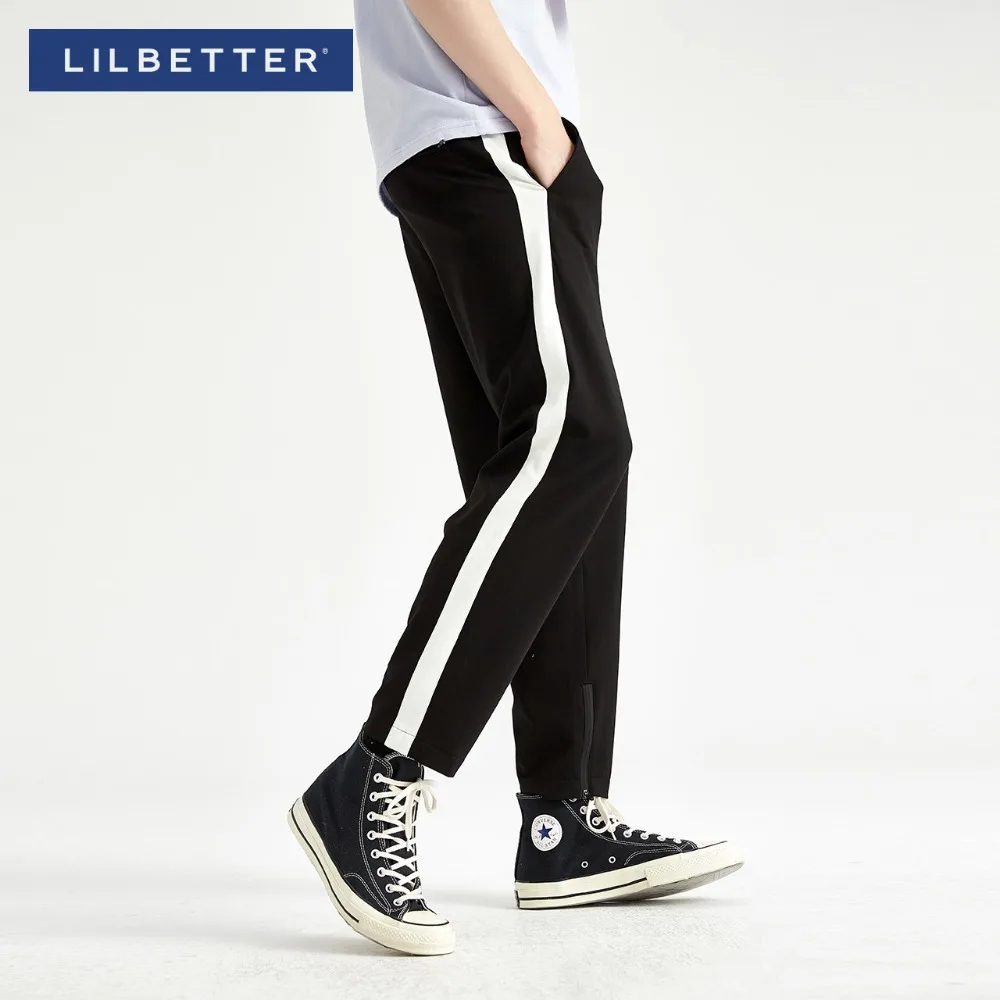 Lilbetter Повседневное свободные прямые Спорт луч Штаны пот Штаны